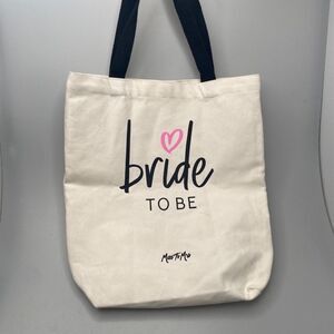 Bride To Be Miss To Mrs Canvas Tote Bag Bridal Shower Bachelorette Party Wedding